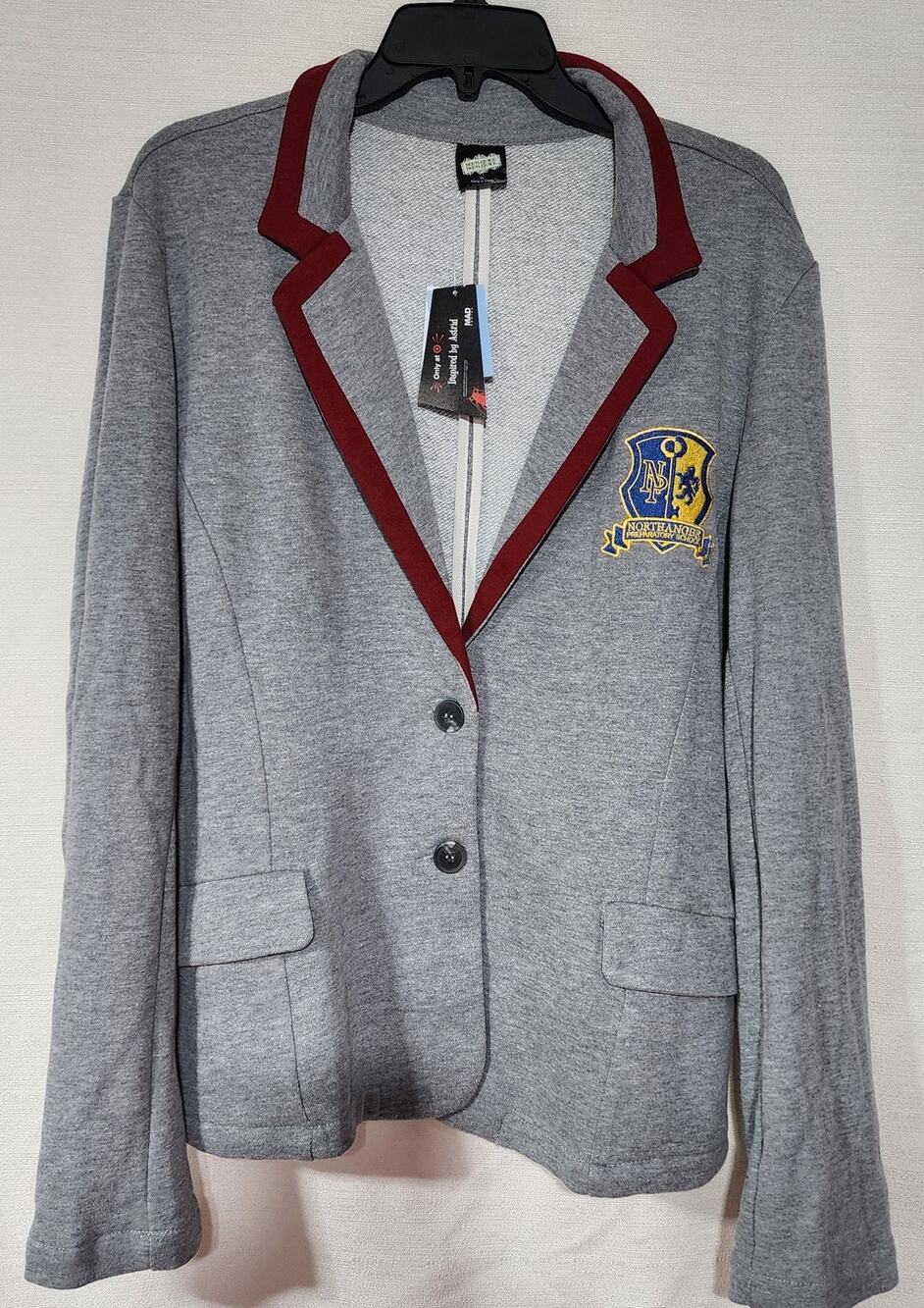 Beetlejuice Astrid graphic blazer women's XL